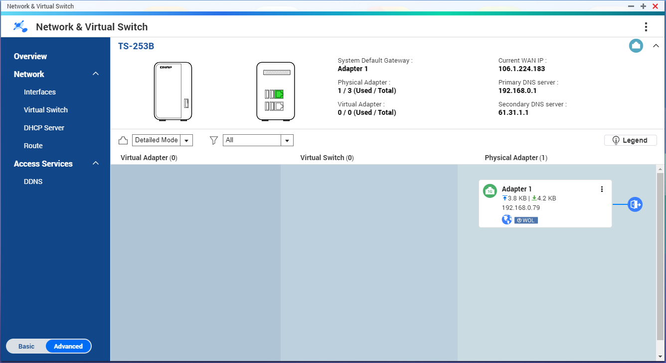 Network & Virtual Switch